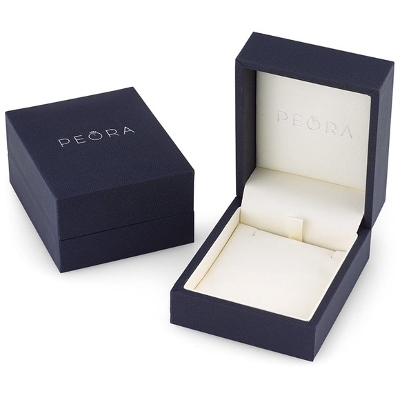 14Karat White Gold Opal Diamond Solitaire Necklace - Picture 3 of 6